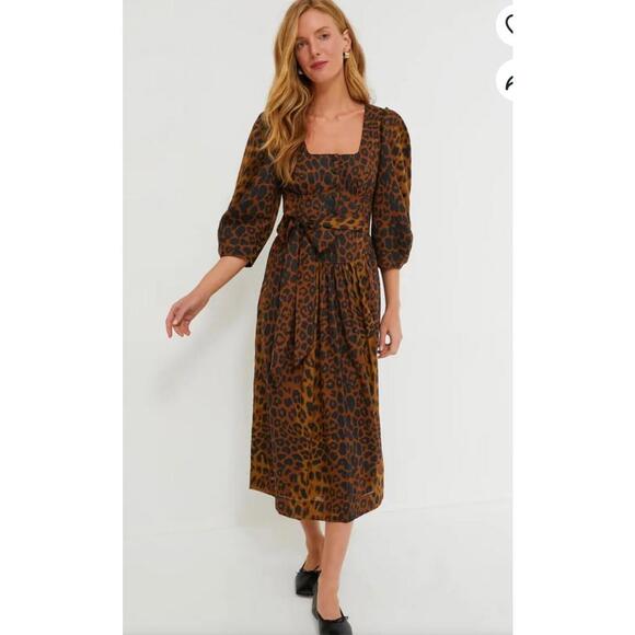 Tuckernuck Dresses & Skirts - Tuckernuck Brown Leopard Print Dress